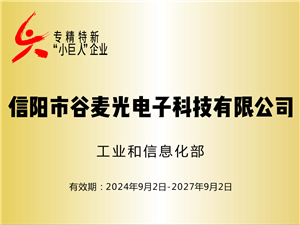 工信部小巨人企業